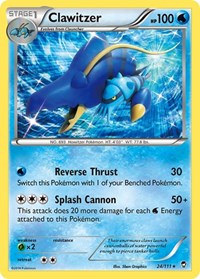 Clawitzer (24/111) [XY Furious Fists]
