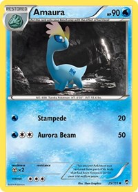 Amaura (25/111) [XY Furious Fists]