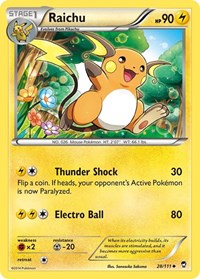 Raichu (28/111) [XY Furious Fists]