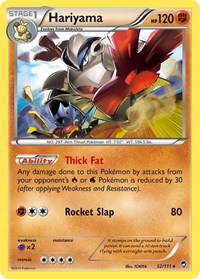 Hariyama (52/111) [XY Furious Fists]