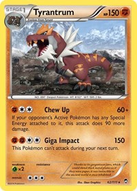Tyrantrum (62/111) [XY Furious Fists]