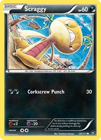 Scraggy (66/111) [XY Furious Fists]