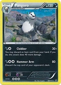 Pangoro - 68/111 (Cracked Ice Holo) (068/111) [Deck Exclusives]