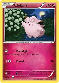 Clefairy (69) (69/111) [XY Furious Fists]