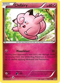 Clefairy (70) (70/111) [XY Furious Fists]