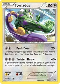Tornadus (86/111) [XY Furious Fists]