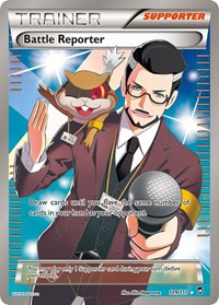 Battle Reporter (109 Full Art) (109/111) [XY Furious Fists]