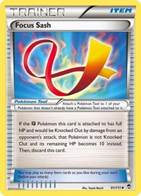 Focus Sash (91/111) [XY Furious Fists]