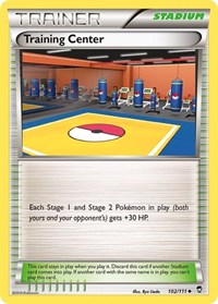 Training Center (102/111) [XY Furious Fists]