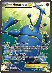 Heracross EX (105 Full Art) (105/111) [XY Furious Fists]