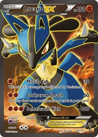 Lucario EX (107 Full Art) (107/111) [XY Furious Fists]