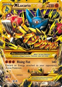 M Lucario EX (Secret) (113/111) [XY Furious Fists]