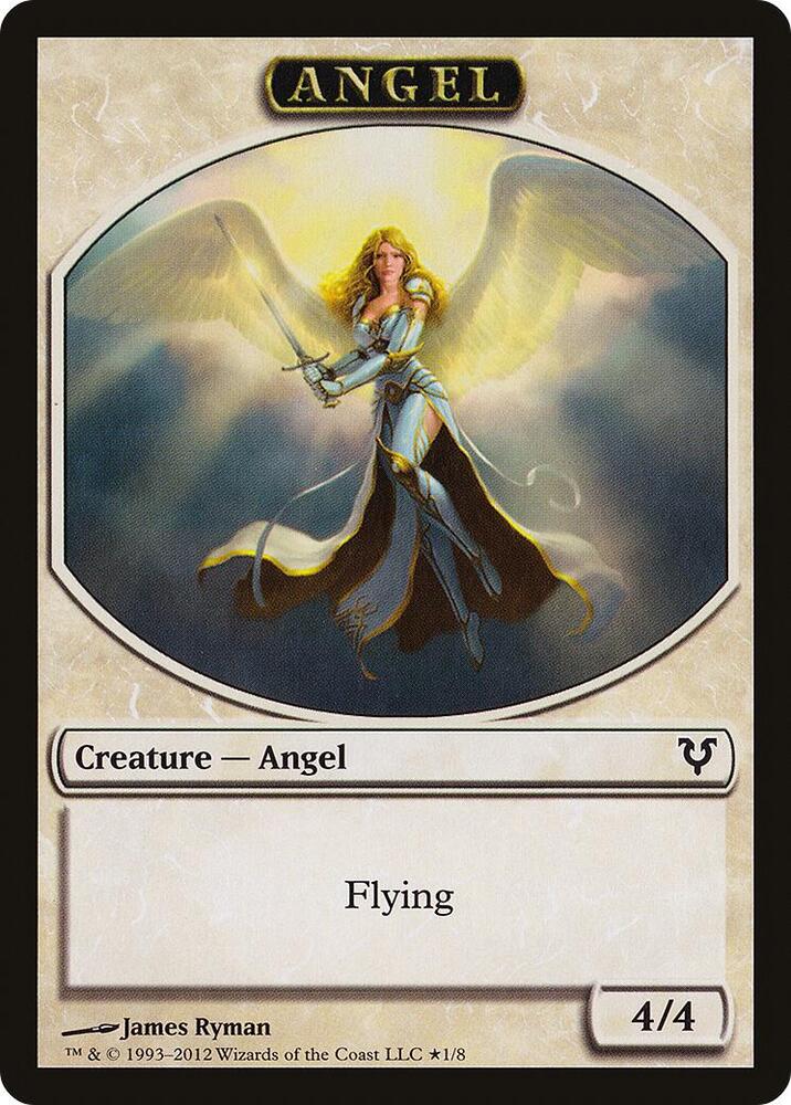 Angel // Demon Double-Sided Token (1 // 5) [Avacyn Restored]