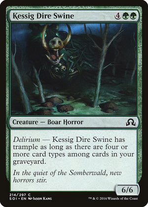 Kessig Dire Swine (214) [Shadows over Innistrad]