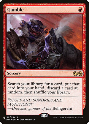 Gamble (UMA-132) [The List]