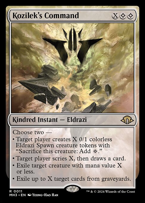 Kozilek's Command (11) [Modern Horizons 3]