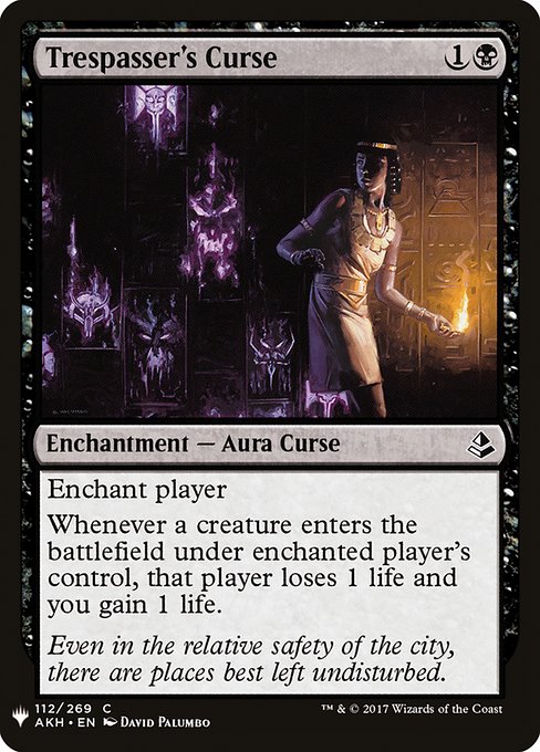 Trespasser's Curse (AKH-112) [The List]