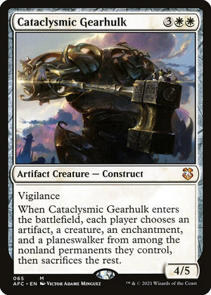 Cataclysmic Gearhulk (65) [Forgotten Realms Commander]