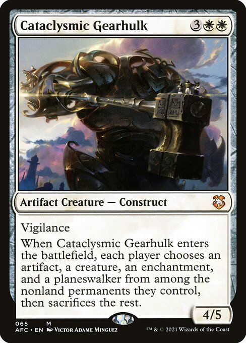 Cataclysmic Gearhulk (65) [Forgotten Realms Commander]
