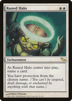 Runed Halo (21) [Shadowmoor]