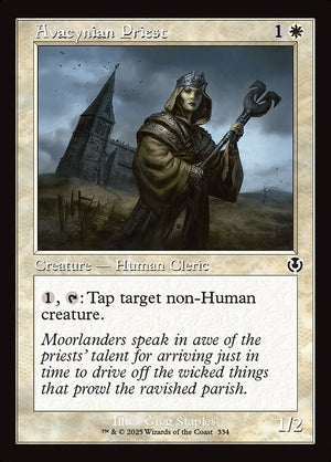 Avacynian Priest (334) [Innistrad Remastered]
