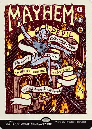 Mayhem Devil (1715) [Secret Lair Drop]