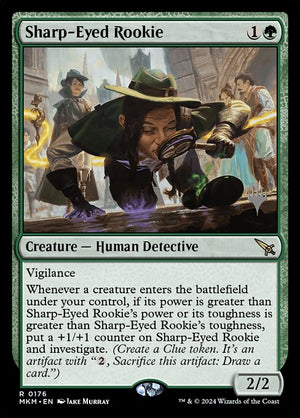 Sharp-Eyed Rookie (176p) [Murders at Karlov Manor Promos]