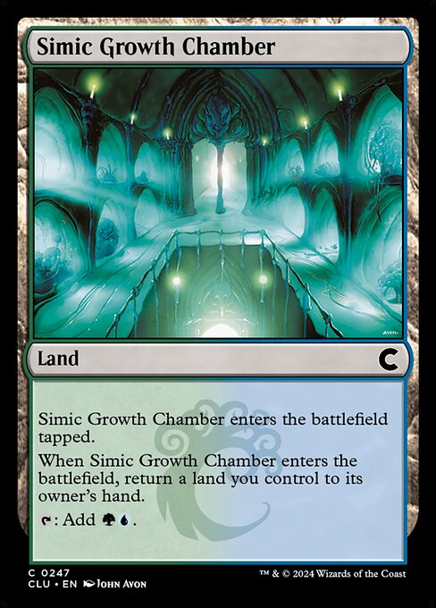 Simic Growth Chamber (247) [Ravnica: Clue Edition]