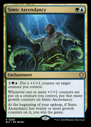 Simic Ascendancy (260) [Bloomburrow Commander]