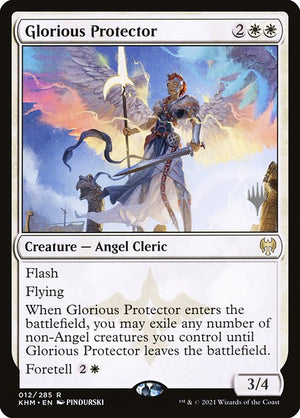 Glorious Protector (12p) [Kaldheim Promos]