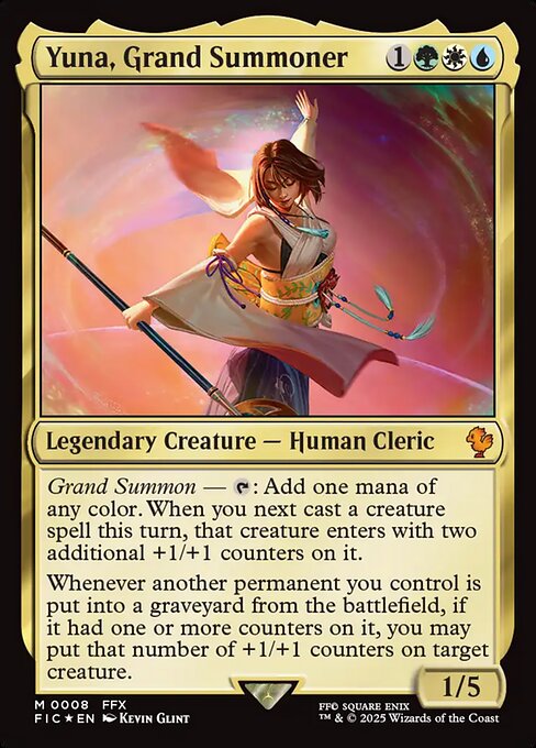 Yuna, Grand Summoner (8) [Final Fantasy Commander]