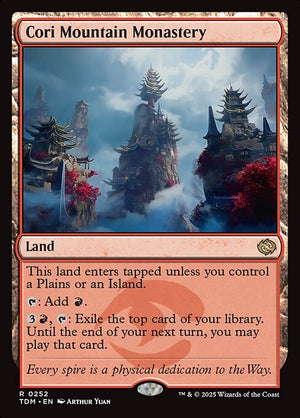 Cori Mountain Monastery (252) [Tarkir: Dragonstorm]