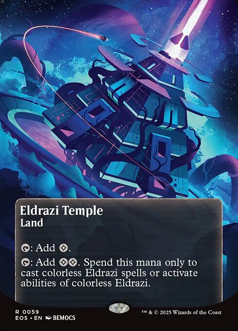 Eldrazi Temple (59) [Edge of Eternities: Stellar Sights]