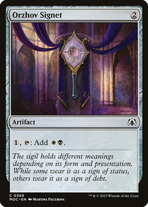 Orzhov Signet (369) [March of the Machine Commander]