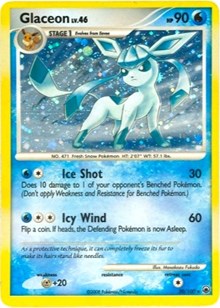 Glaceon - 20/100 (DP Majestic Dawn) (020/100) [Deck Exclusives]