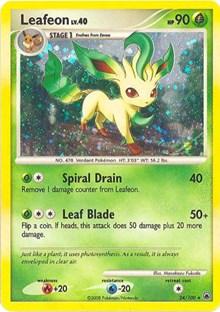 Leafeon - 24/100 (DP Majestic Dawn) (024/100) [Deck Exclusives]