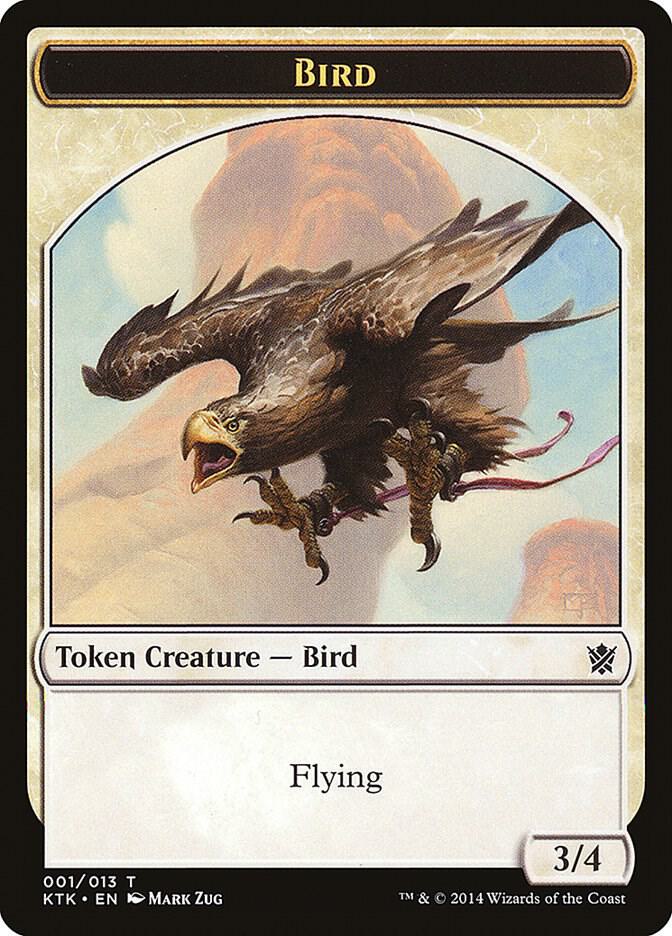 Bird Token (1) [Khans of Tarkir]