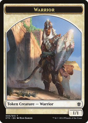 Warrior Token (003) [Khans of Tarkir]