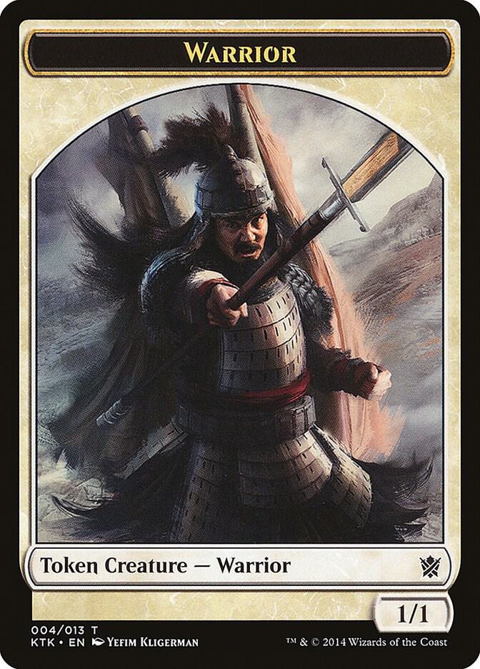 Warrior Token (004) [Khans of Tarkir]
