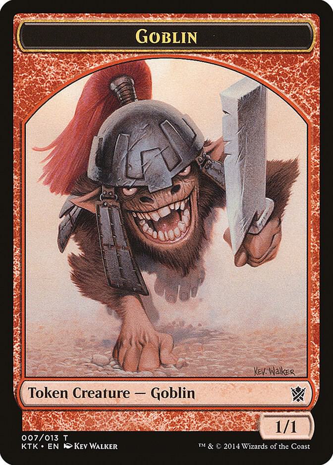 Goblin Token (7) [Khans of Tarkir]