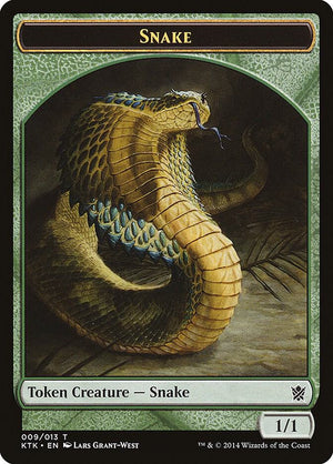 Snake Token (9) [Khans of Tarkir]