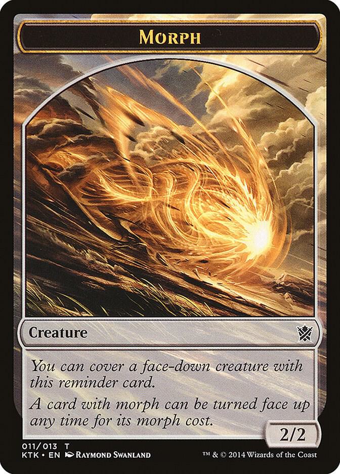 Morph Token (11) [Khans of Tarkir]