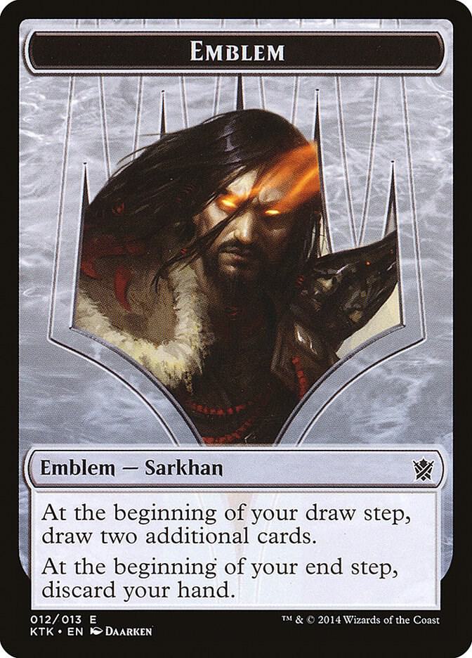 Emblem - Sarkhan, the Dragonspeaker (12) [Khans of Tarkir]