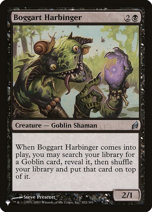 Boggart Harbinger (LRW-102) [The List]