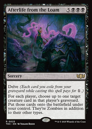 Afterlife from the Loam (25) [Tarkir: Dragonstorm Commander]