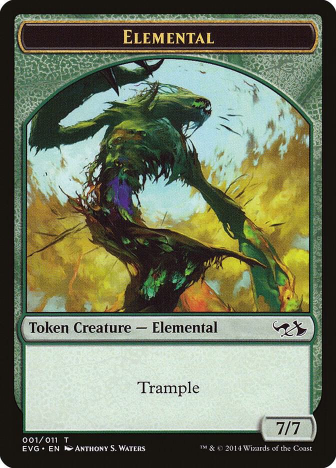 Elemental Token (1) [Duel Decks: Anthology]