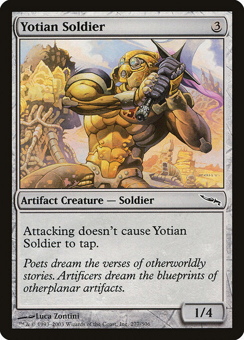 Yotian Soldier (277) [Mirrodin]