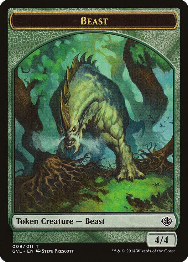 Beast Token (009) [Duel Decks: Anthology]