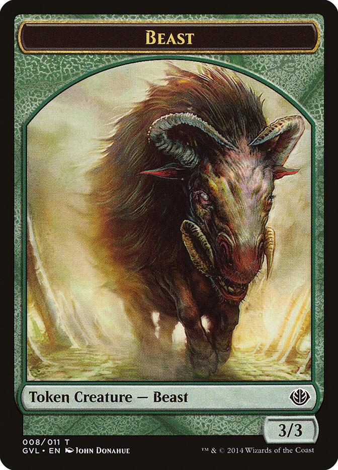 Beast Token (008) [Duel Decks: Anthology]