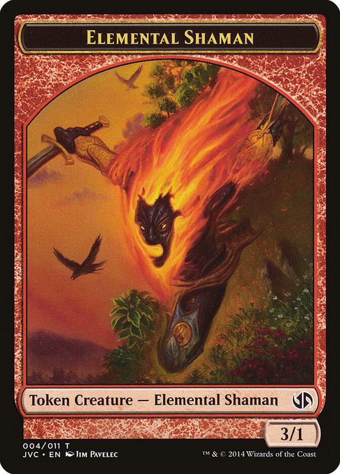 Elemental Shaman Token (4) [Duel Decks: Anthology]